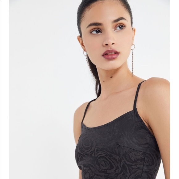 UO black rose dress - Picture 2 of 4